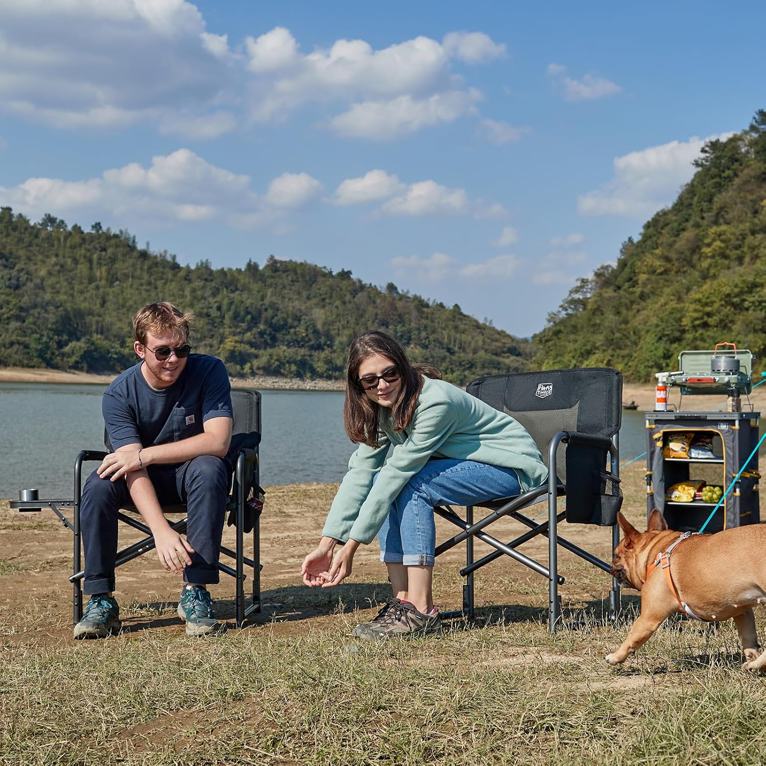 TIMBER RIDGE Aluminum Oversized Camping Chair
