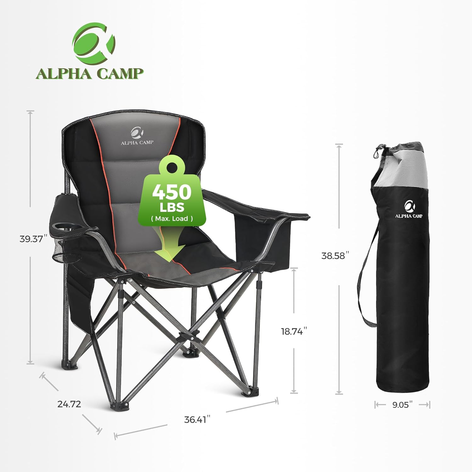 Heavy-Duty Camp Chairs for Big Guys: 400–500 lb Capacity Compared